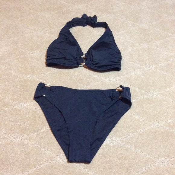 NWOT Halter Ring Bikini Set, 4 - Picture 1 of 7